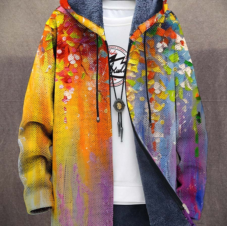 Odile | Cardigan de luxe inspiré par l'art