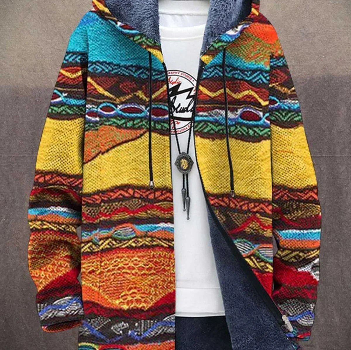 Odile | Cardigan de luxe inspiré par l'art