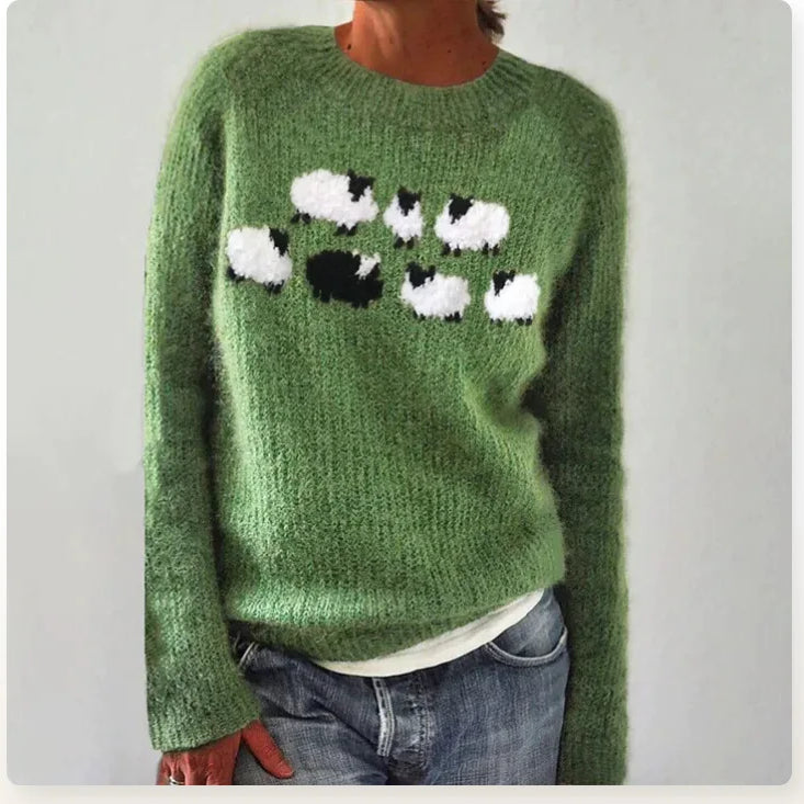 Lina™ - Maglione di Pecora Carino e Confortevole