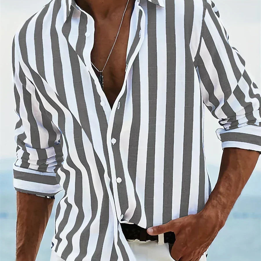 Leonardo | Camicia estiva a righe