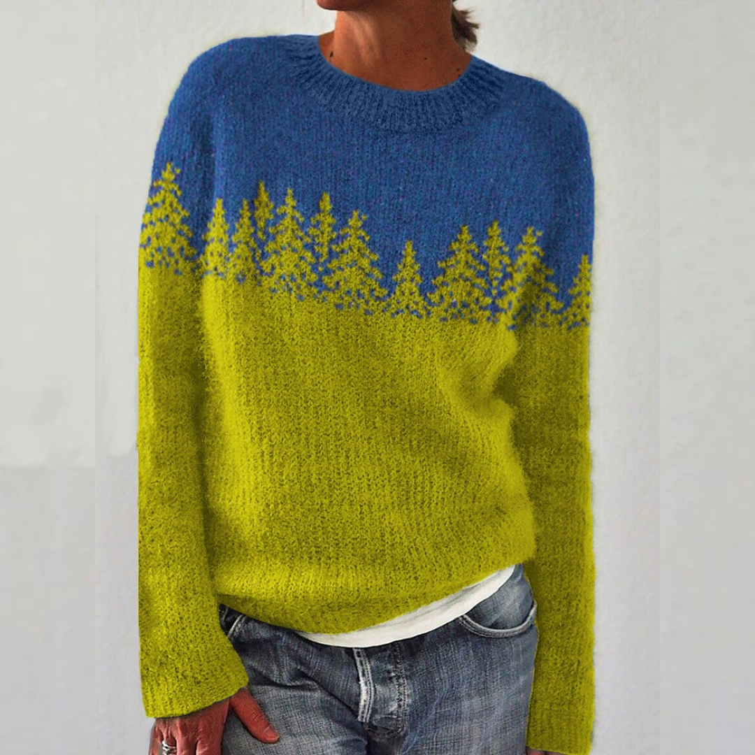 Silvana™ - Maglione Retro Confortevole