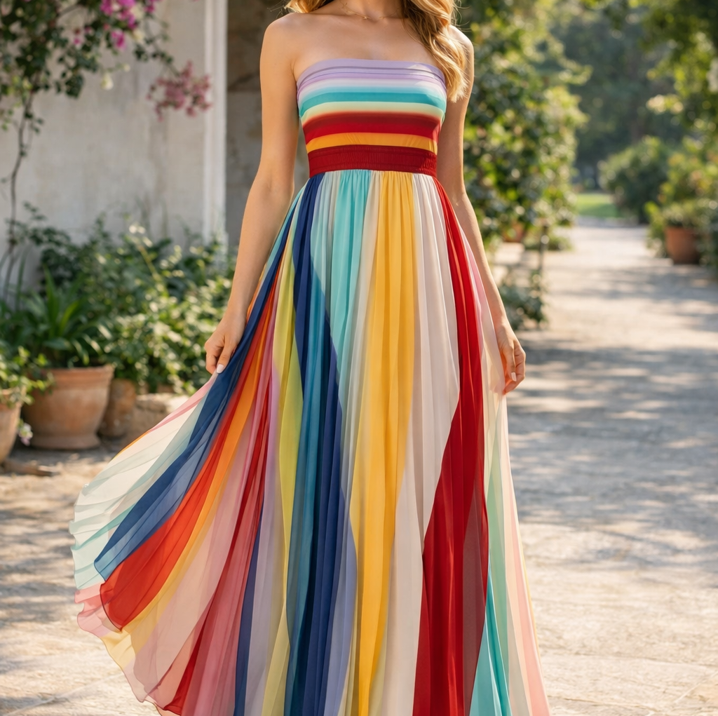 Amandine robe longue décontractée - vue 1
