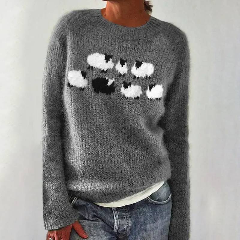 Lina™ - Maglione di Pecora Carino e Confortevole