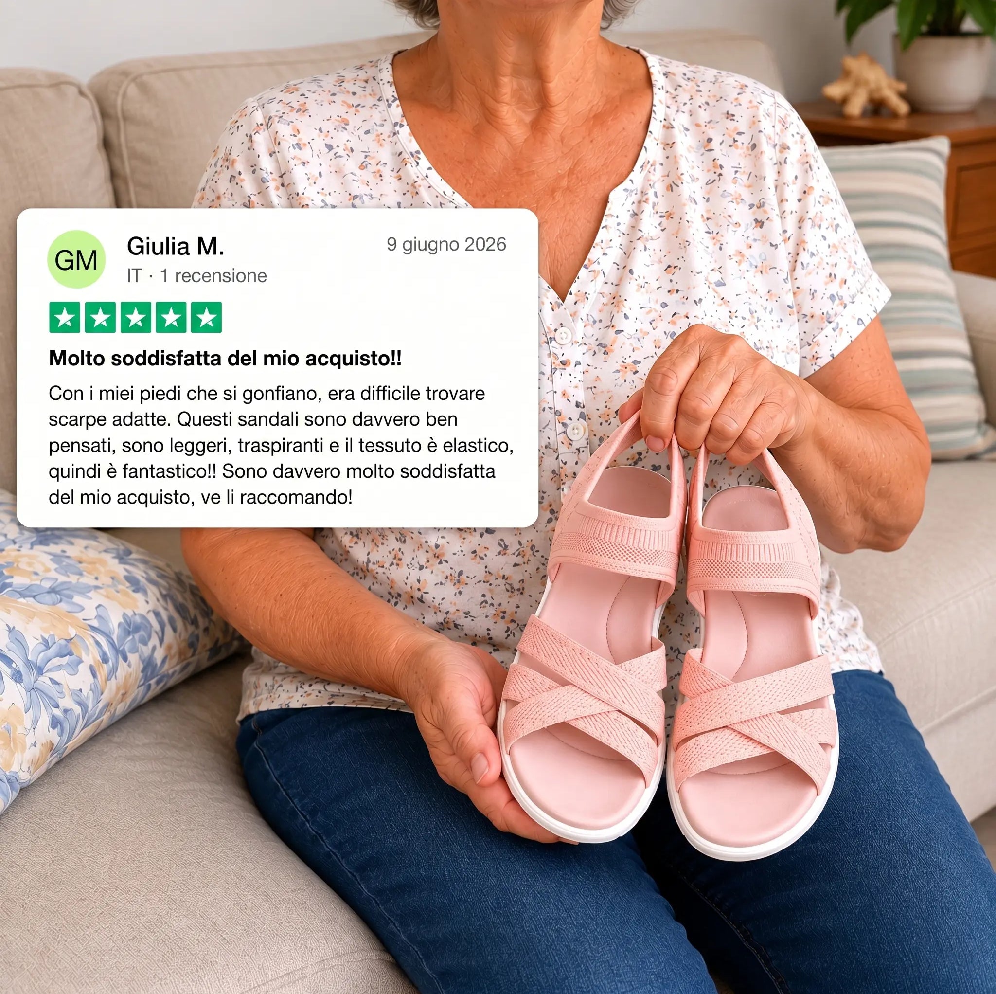 Aline — sandales orthopédiques confortables