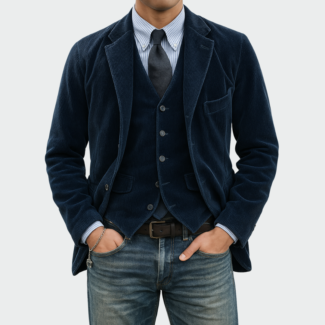 Carlo | Completo con blazer e gilet