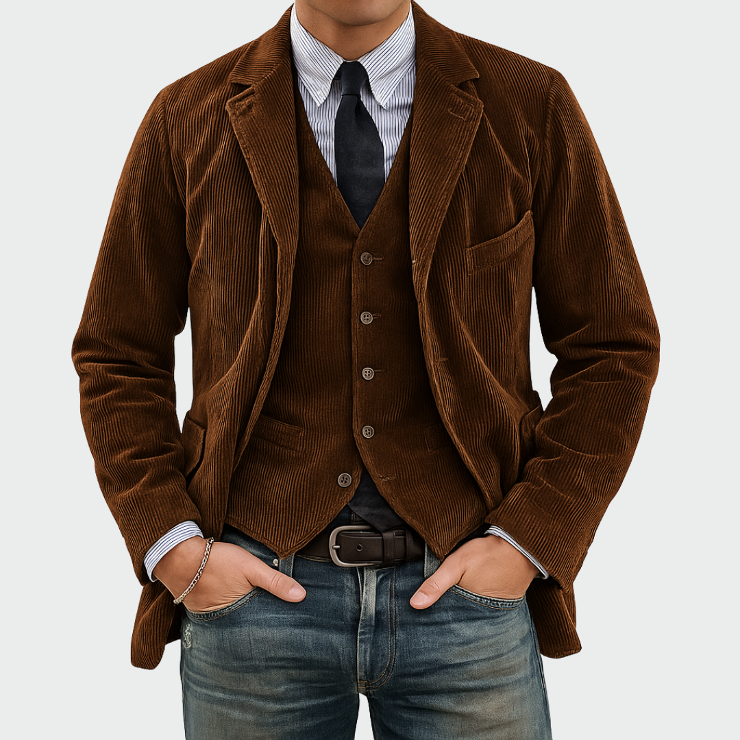 Carlo | Completo con blazer e gilet