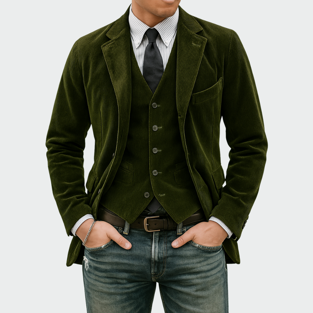 Carlo | Completo con blazer e gilet