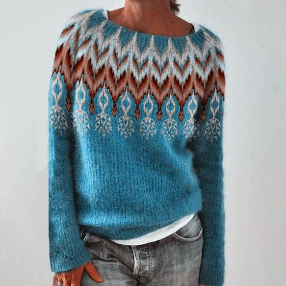 Silvia™ - Maglione Retro