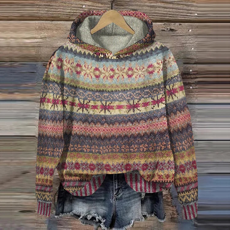 Lina™ - Maglione Etnico Confortevole
