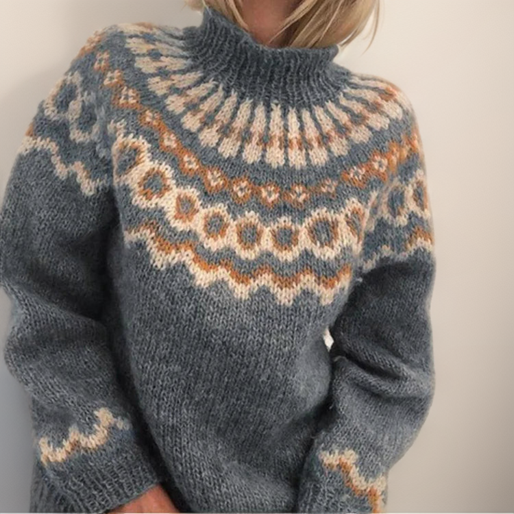Olivia™ | Maglione Collo Alto Confortevole